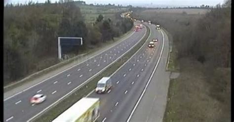 Live M1 Updates As Motorway Shut By Crash Until Further Notice