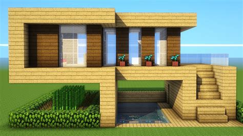 Minecraft House Tutorial Basic - Minecraft Land