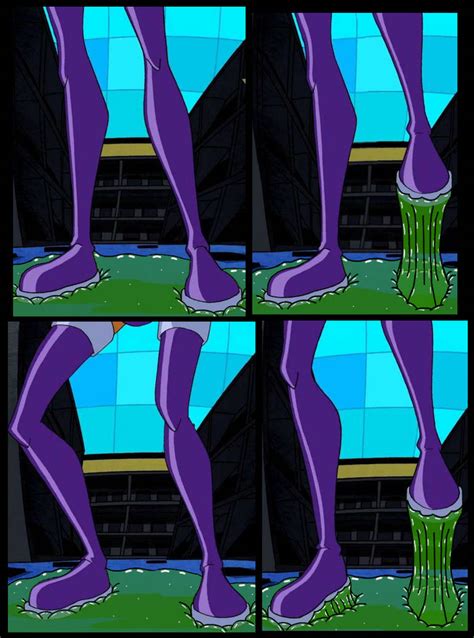 Starfire Stuck Comic Slime By Dhot9230 On Deviantart