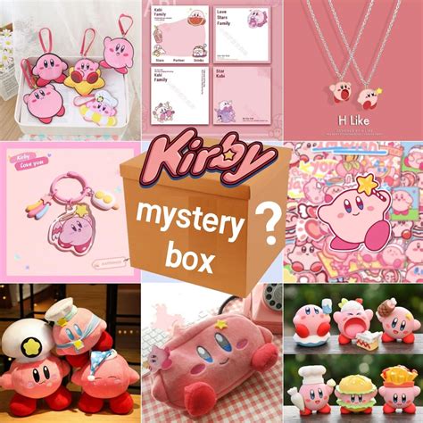 Anime Mystery Box Bag Kirby Figur Pl Sch Schl Sselanh Nger Schmuck