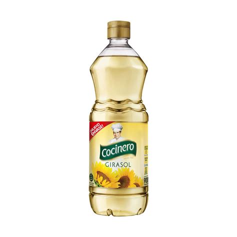 Aceite De Girasol Cocinero 900 Cc Carrefour