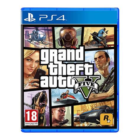 Buy Grand Theft Auto - PlayStation 4 (PS4) Online at Special Price in ...