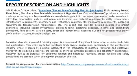 PPT Potassium Chlorate Manufacturing Unit Setup Project Report By