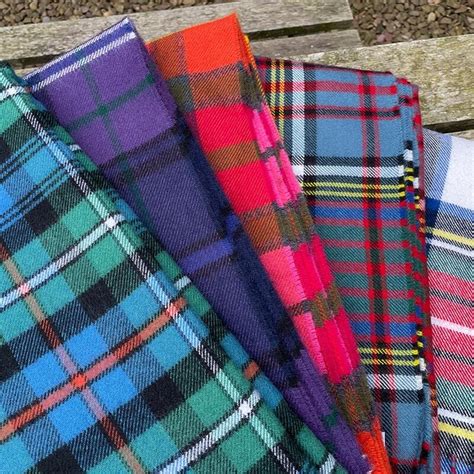 Polycotton Tartan Fabric Scotlandshop