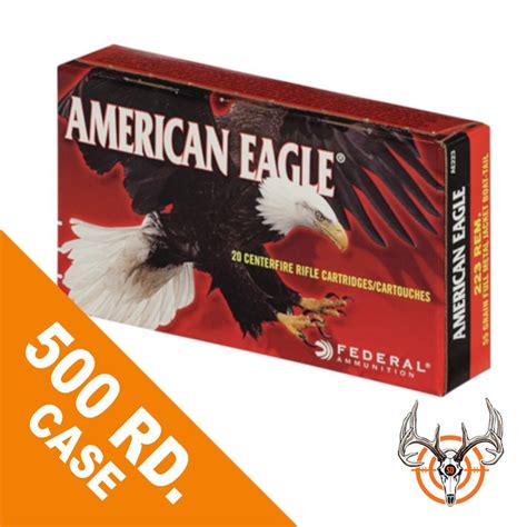 Sportsman S Den FEDERAL 223REM 55GR FMJ 500RD