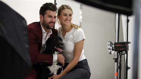 Tom Wilson And Taylor Pischke Are Fostering Two New Puppies