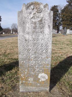 Medora Melissa Houser inconnu 1853 Mémorial Find a Grave