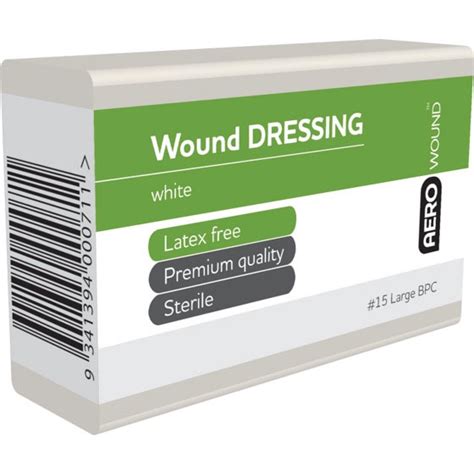 Wound Dressing No15 Large The First Aid Shop