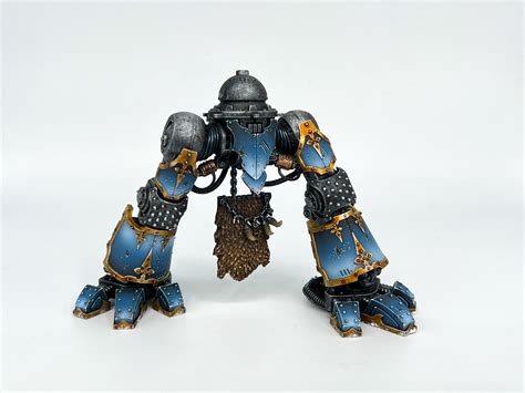 How To Paint Damage And Wear Effects On The Imperial Knight