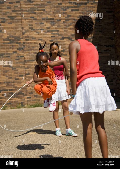 Child 5 6 Skipping Rope Hi Res Stock Photography And Images Alamy