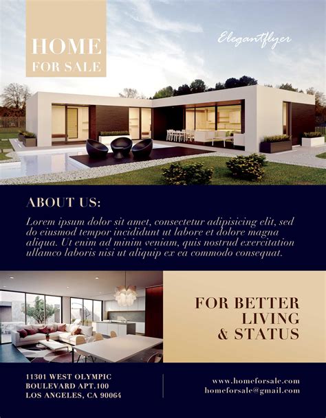 1000 Free Flyer PSD Templates For Every Need Real Estate Flyer