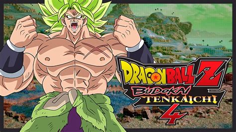 Dragon Ball Z Budokai Tenkaichi 4 MODO HISTORIA SAGA BROLY SUPER