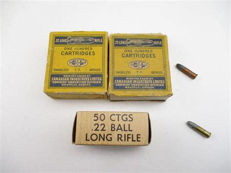 Canadian Military 22 Long Rifle Ammo Switzers Auction And Appraisal Service