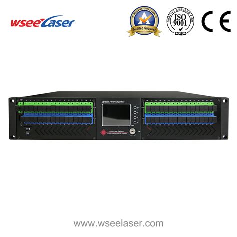 1550nm EDFA Optical Amplifier Ws 56eya SC 2U 16ports 32ports With Wdm