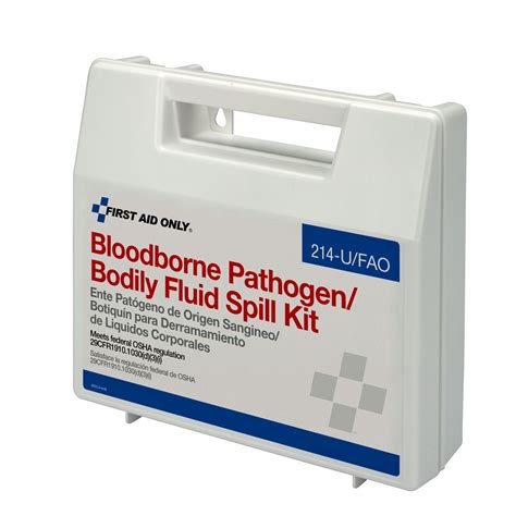 Piece Bloodborne Pathogen Bodily Fluid Spill Kit U Fao Made By