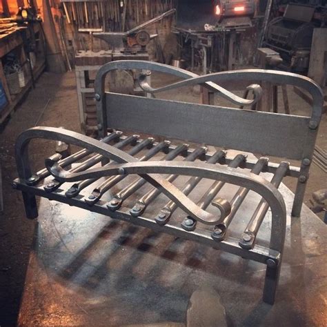 Pin by Max Manchak M M on Без сварки Fireplace grate Blacksmithing