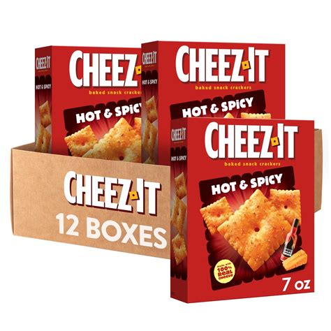 Cheez It Hot And Spicy Crackers