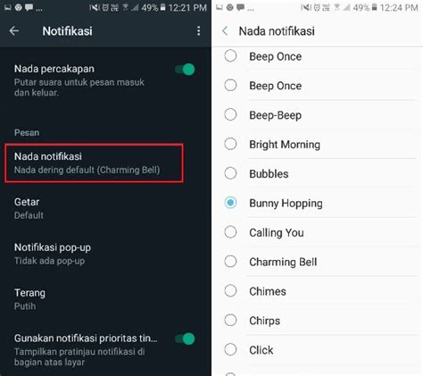 Cara Mengganti Nada Dering WhatsApp Kontak Tertentu Hallo GSM