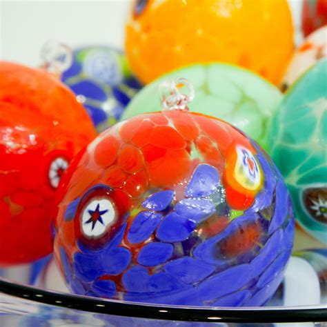 The Most Colorful And Elegant Christmas Baubles Are Made In Murano Glass By