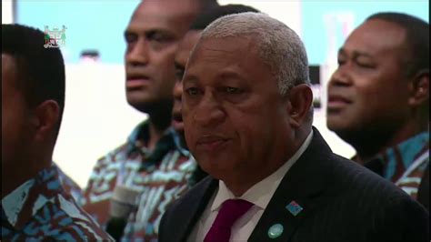 Fijian Prime Minister And COP23 President Speech At The COP23 Closing