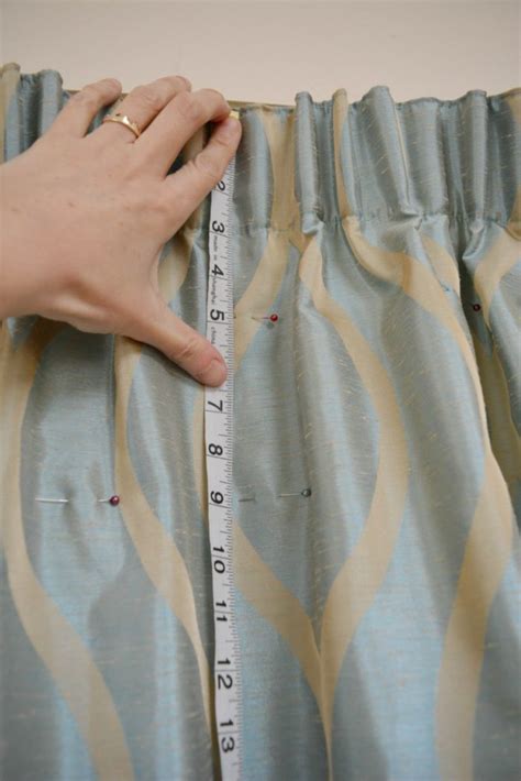 Quick Simple Way To Shorten Curtains VickyMyersCreations