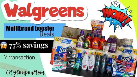 Walgreens Deals Couponing This Week 1st Round With The Multibrand