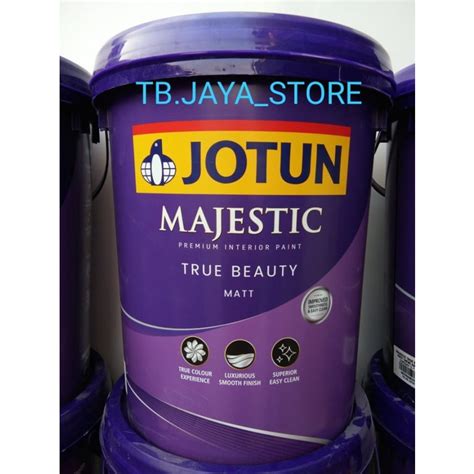 Jual Jotun Majestic True Beauty Matt 20L Cat Tembok Platinum 9911