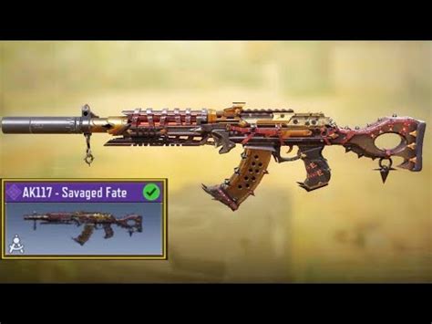 AK117 Savaged Fate Gameplay In Call Of Duty Mobile Multiplayer And