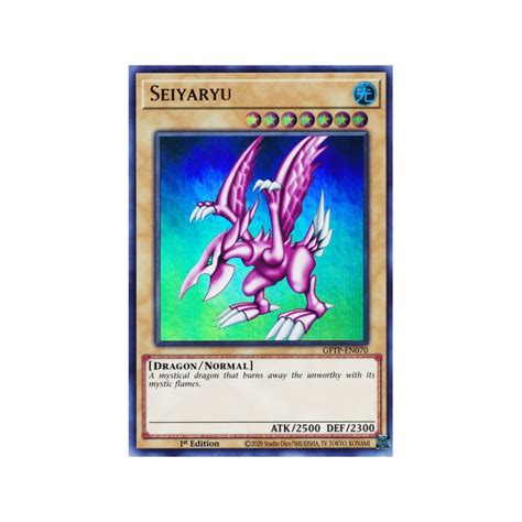 Gftp En Seiyaryu Ghosts From The Past Card Yu Gi Oh