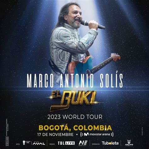 El Buki Tour 2023” Nueva Gira De Marco Antonio Solís Estará En El