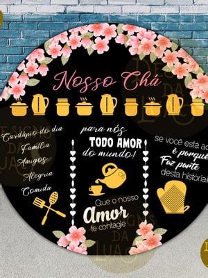 Arte Digital Painel Chá de Lingerie Elo7 Produtos Especiais