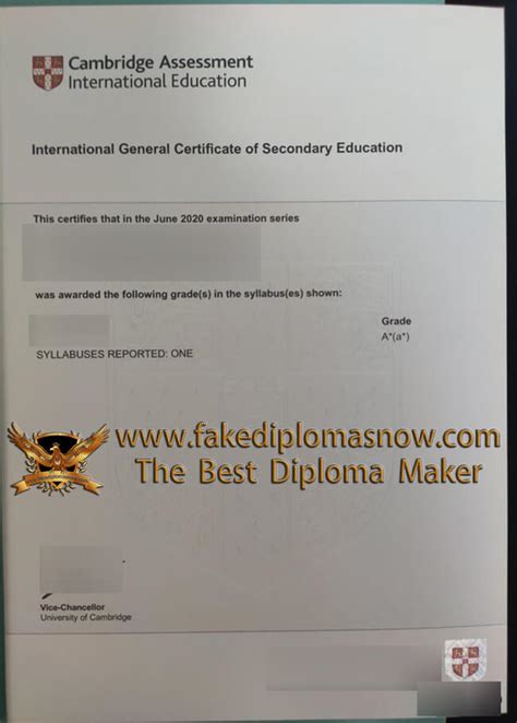 Cambridge Assessment International Education Igcse Certificate