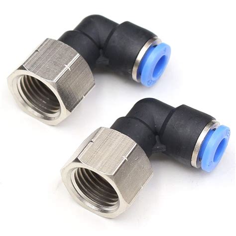 CEKER 1 4 NPT Elbow Fittings Push To Connect Air Fittings Pneumatic Air