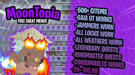 Free Cheat Menu Mod Role New Gtps Versi Moontopia