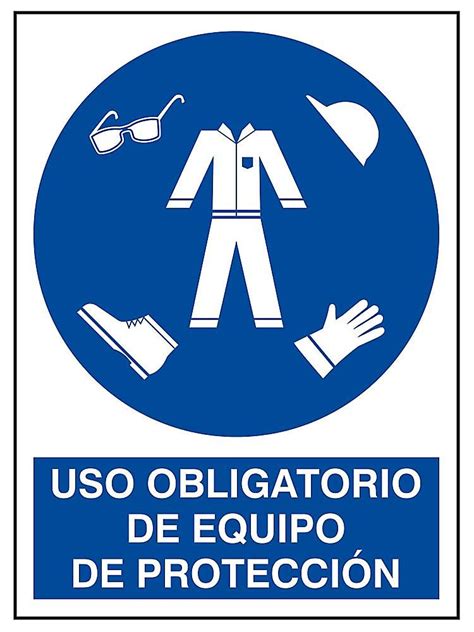 Uso Obligatorio De Equipo De Protección Sign S 21173 En 2023