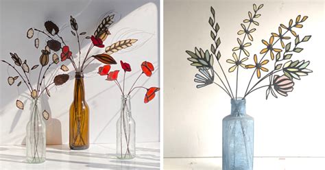 10 Times This Artist Created Transparent Colorful Flowers That Reflect ...