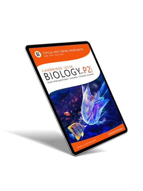 Igcse Biology 0610 Paper 2 Topical Past Papers Mcq 2023