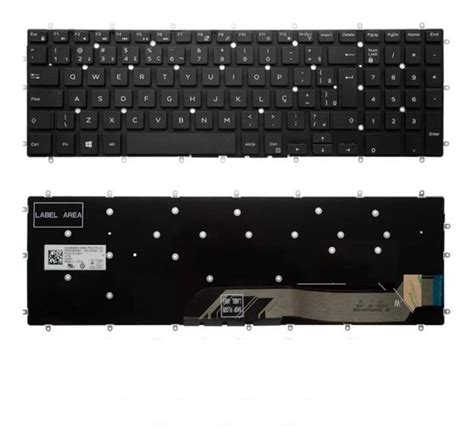 Teclado Original Notebook Dell Inspiron MercadoLivre