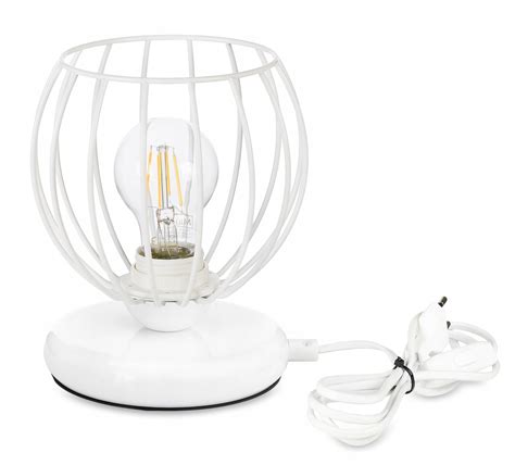 Lampka nocna Lampa stołowa loft na led E27 Drut B0616 MG1022 Cena