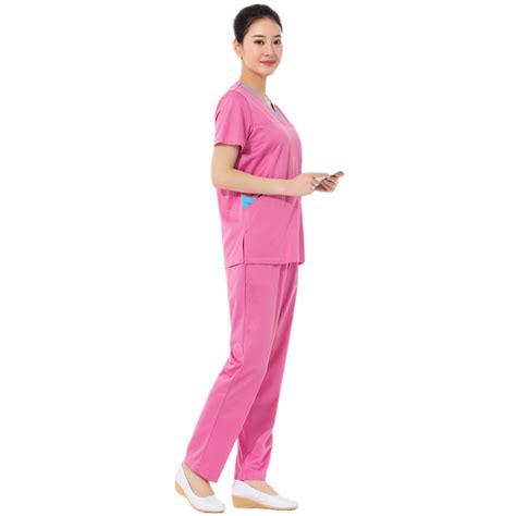 Fashionable Hospital Uniforms Uniform Scrubs Doctor Stretch Fabric