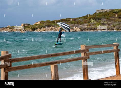 Giornata Ventosa In Sardegna Windy Day In Sardinia Stock Photo Alamy