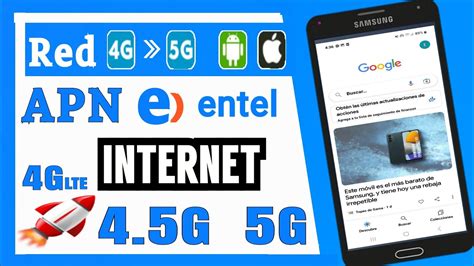 Nuevo Apn Internet Glte G Para Entel Per Soluci N Youtube