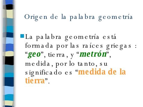 Origen Y Desarrollo De La Geometría