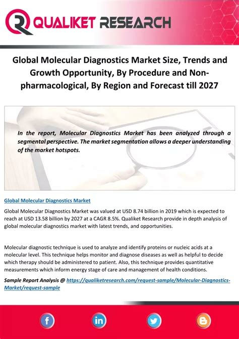 Ppt Global Molecular Diagnostics Market Size Trends And Growth