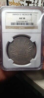 Zs Fz Mexico Silver Reales R Ngc Au Good Looking Coin