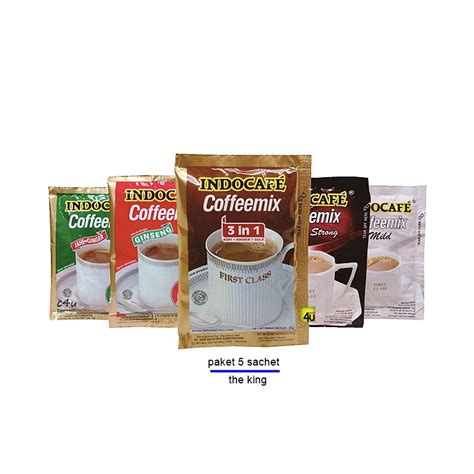 Jual Indocafe Coffeemix Kopi In Legendaris Paket Sachet