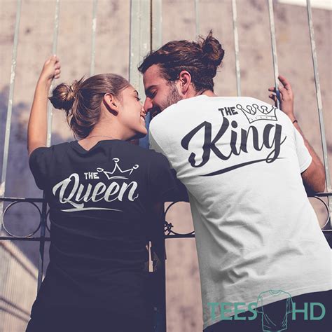 The King And The Queen Set Love Matching Couples King And Queen Tshirt