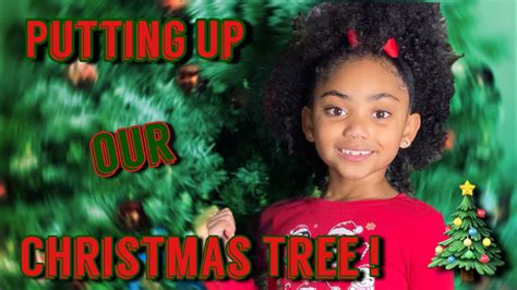 Putting Up Our Christmas Tree Youtube