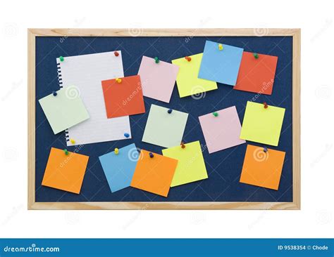 note board stock photo image  business isolated frame
