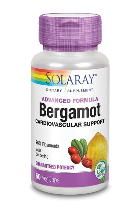 Bergamot Advanced Formula Cardiovascular Support Mg Ct Mother